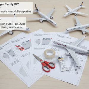 "Paper Wings—Family DIY Airplane Kit"